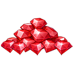 1500 Red Diamonds