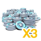 12500 V‑Bucks*3