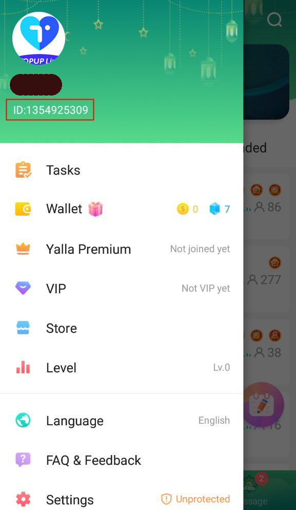 How to check Yalla Live ID