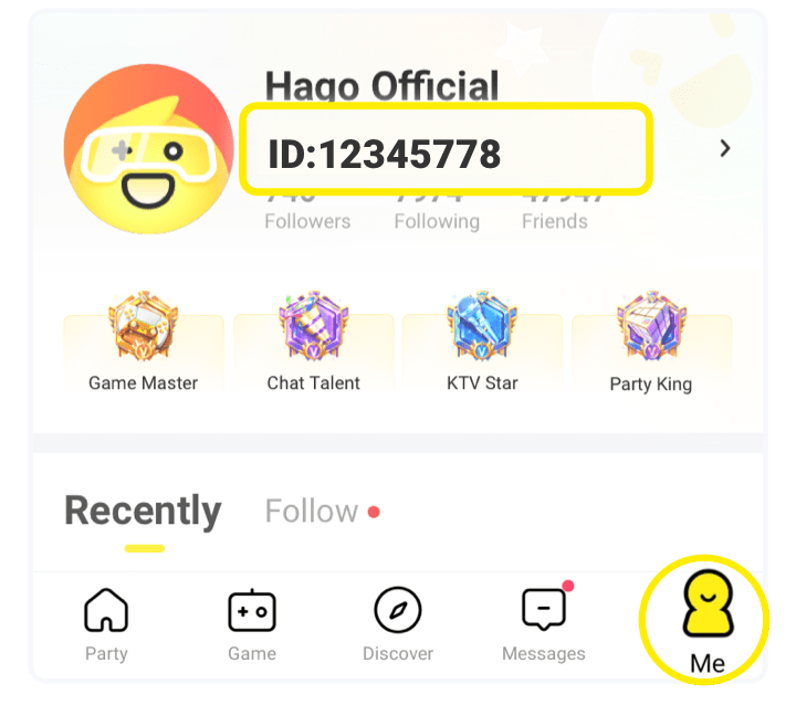 How to check HAGO ID
