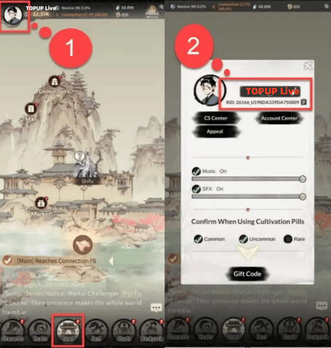 Jak sprawdzić identyfikator Overmortal Global