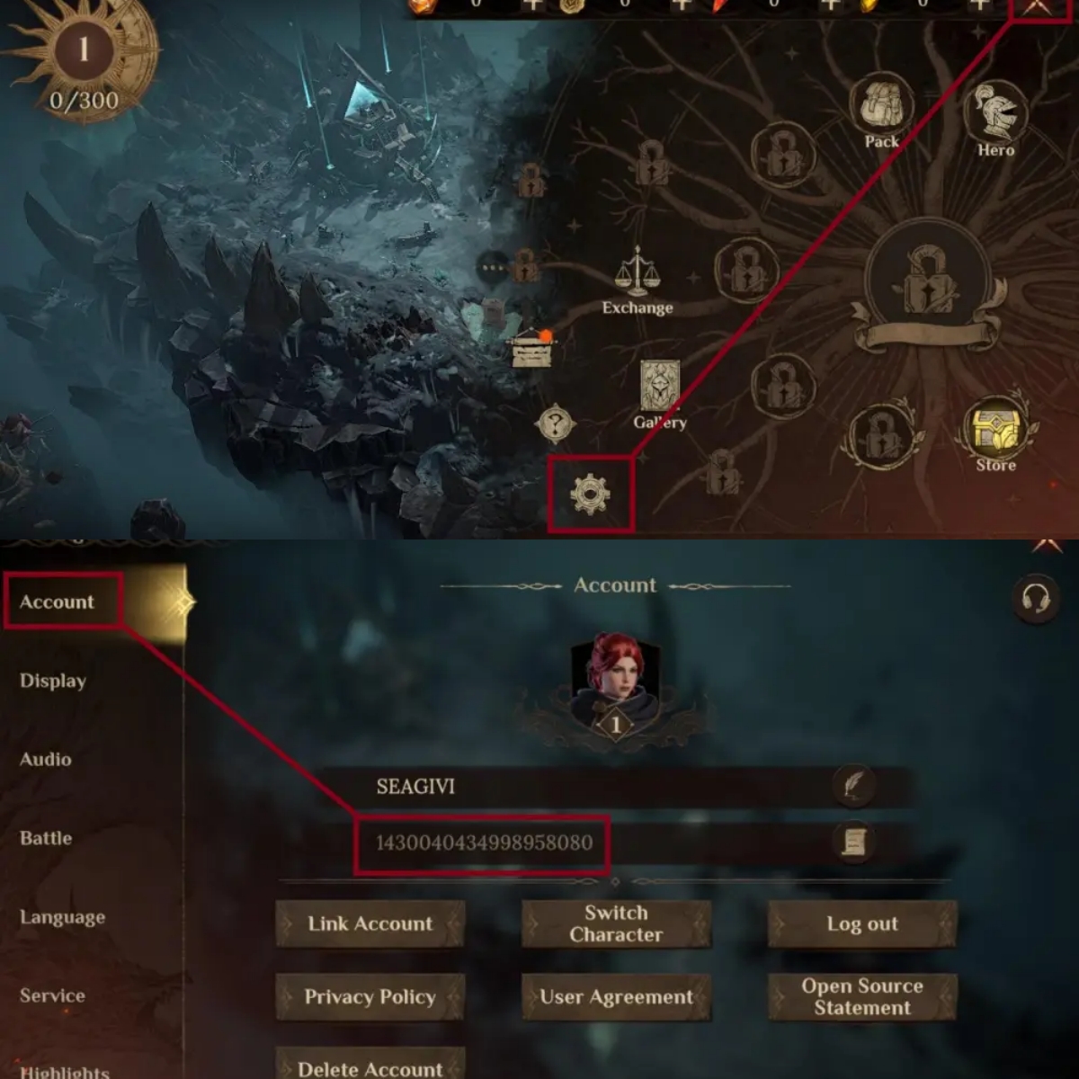 Come controllare l'ID di Dragonheir: Silent Gods