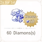 60 diamonds