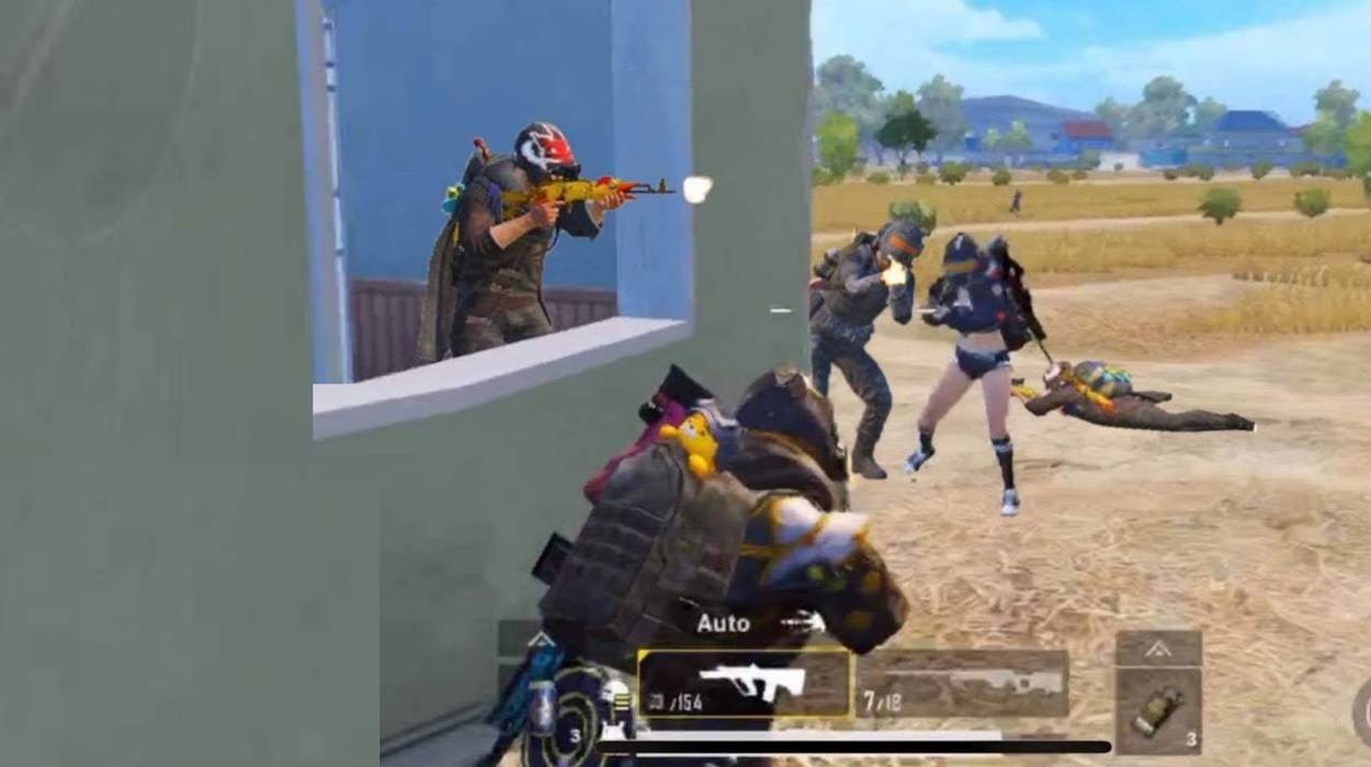 PUBG Mobile'da 1v4 debriyajlar için En İyi Silahlar: Solo vs Squad Dövüşlerine Duyurun