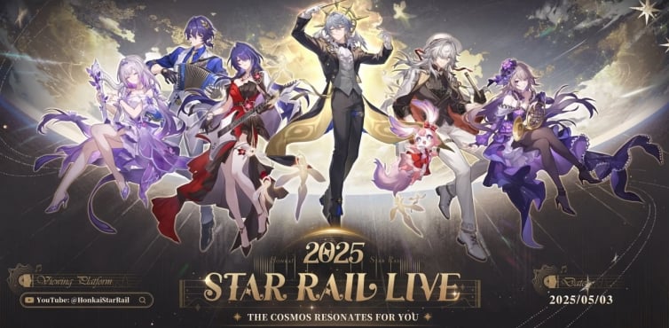 《崩坏：星穹铁道》2025演唱会：全球同步直播与世界巡演信息正式公布！