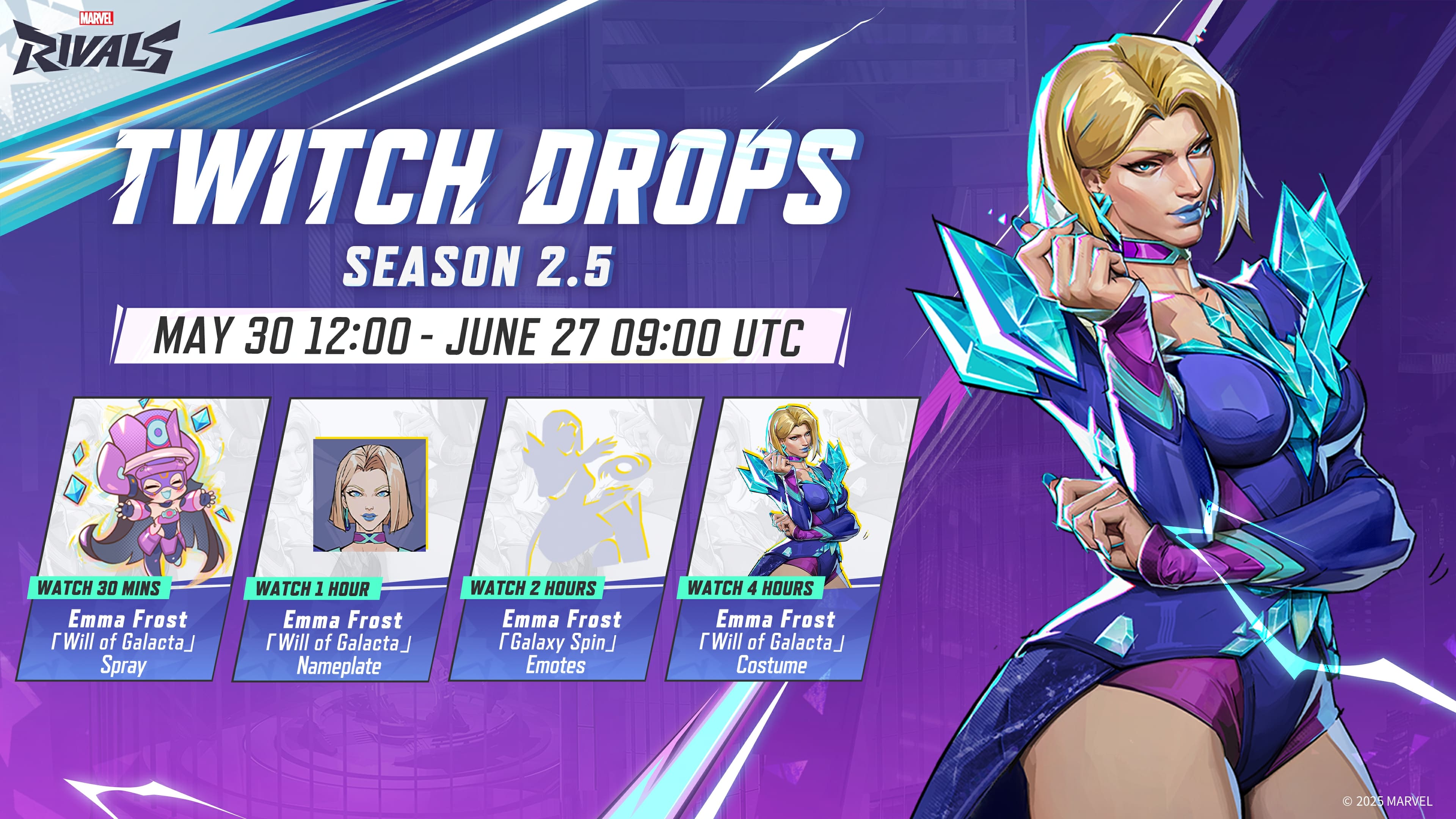 Marvel Rivals Season 2.5 Update Summary & Rewards Breakdown