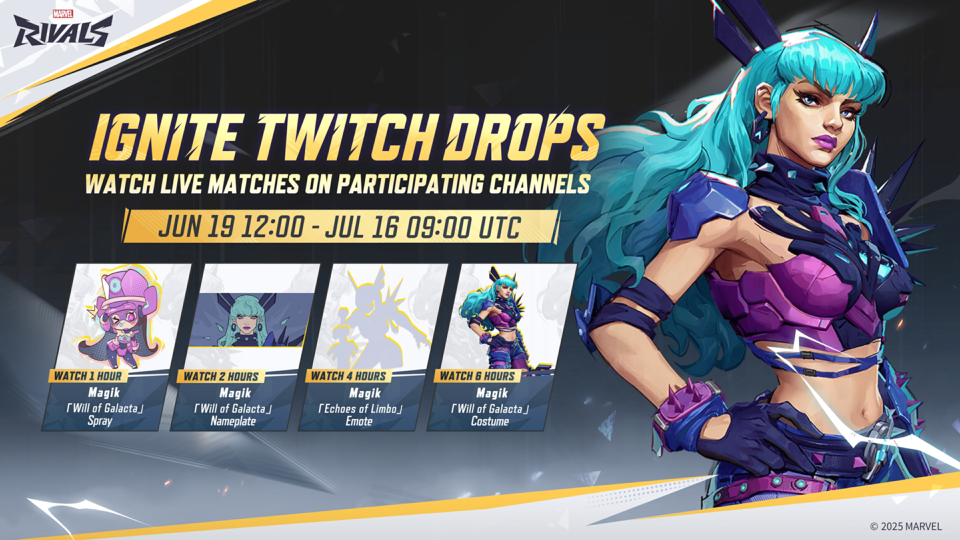 《漫威争锋》六月活动总结：Twitch掉落与限时皮肤回归