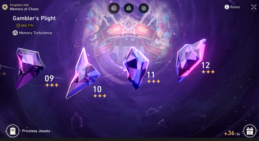 Honkai: Star Rail 3.4 Mémoire du chaos Stage 12 Guide août