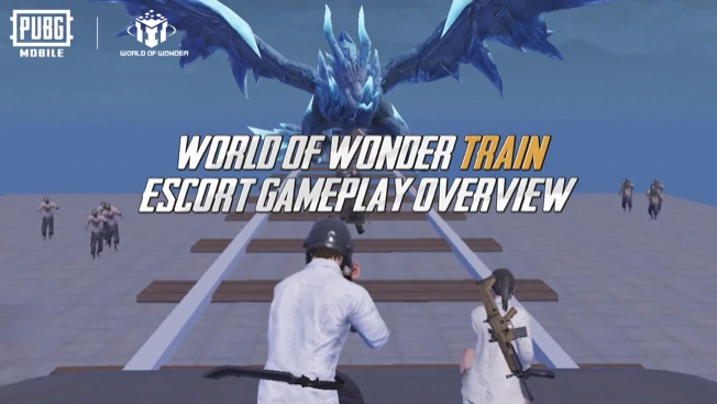 PUBG MOBILE WOW模式全新护送火车玩法上线，挑战冰龙Boss