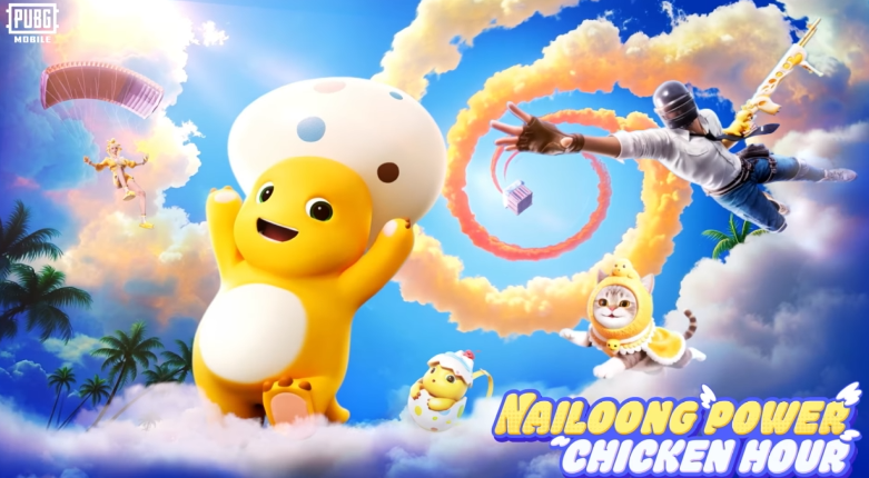 PUBG MOBILE × Nailoong Collaboration Launch: Adorable Dino Companion and Exclusive Mk14 Skin