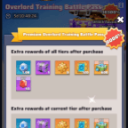 Overlord Training Battle Pass