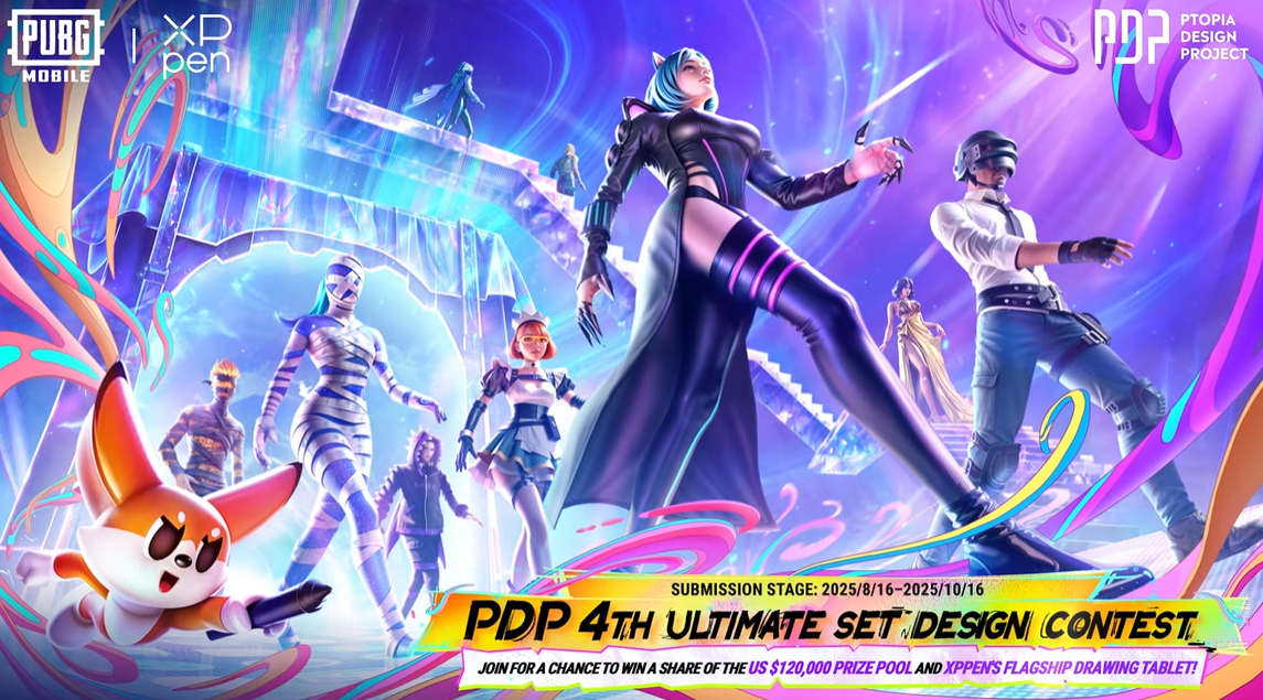 PUBG MOBILE PDP 4th Ultimate Set Design Contest Available NOW!
