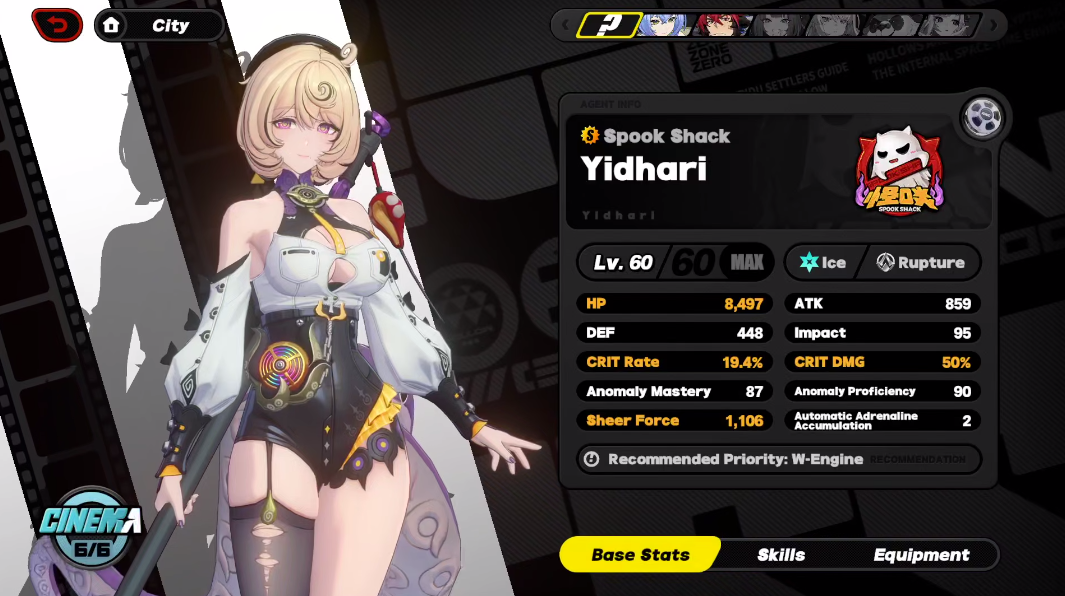 ZZZ 2.3 Yidhari Leaked: Full Kit, Gameplay Showcase & W-engine