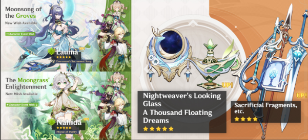 Genshin 6.0 Banner Phase 1 Pull Guide: Lauma & Nahida, Sumeru Chronicled Wish