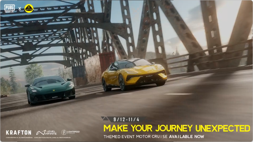 PUBG Mobile x Lotus Collaboration: Emira & Emeya Supercar Skins, Event Guide & Details