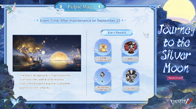 Identity V: "Journey to the Silver Moon" Event Guide