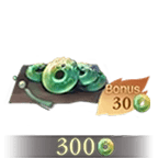 300+30 Ornate Jades