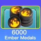 6000 Ember Medals