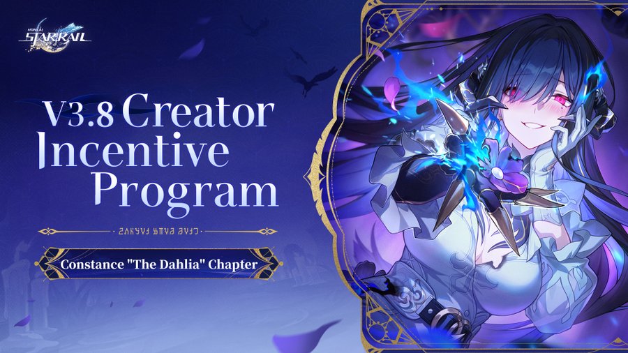 HSR 3.8 Creator Incentive Program Guide