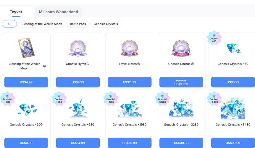 Genshin Impact Top-Up Guide: Everything You Need to Know