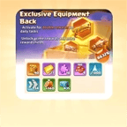 Exclusive Equipment Back