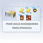 POKE GOLD ACCESSORIESPACK (PIKACHU)