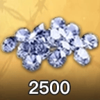 2500 Diamonds