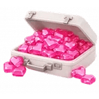 1280+90 Heart Diamonds