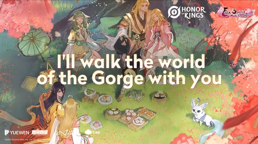 Honor of Kings × Fox Spirit Matchmaker Collaboration Part 2 Arrives