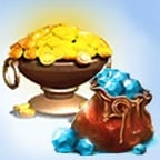 Combo2- 500,000 Coins+500 Gems