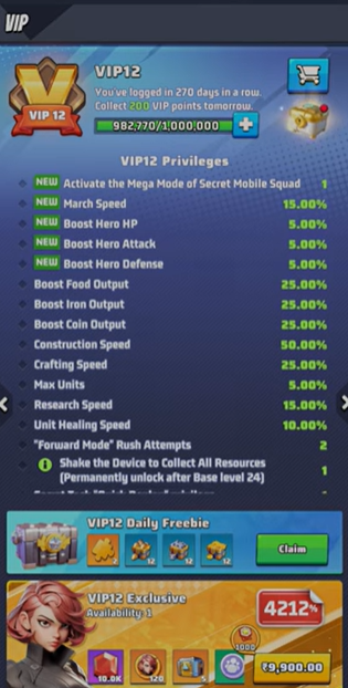 Last War VIP Guide: Levels, Costs & Is It Worth It?