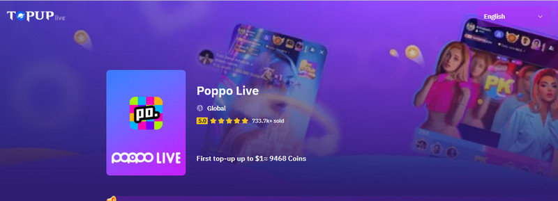 Best Poppo Coins Recharge Platform 2026 – TOPUPlive vs Eneba, Cocodp, Bittopup