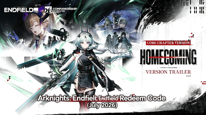 Arknights: Endfield Redeem Code (July 2026): All Redeem Codes & How to Redeem