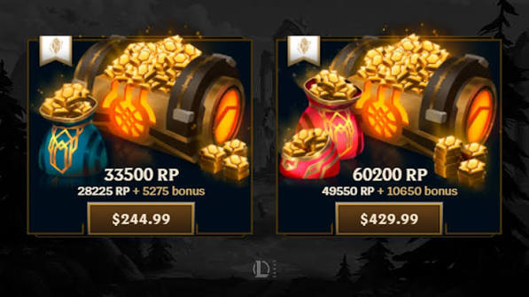 Průvodce dobíjením LoL: Jak koupit RP a skiny do League of Legends levněji