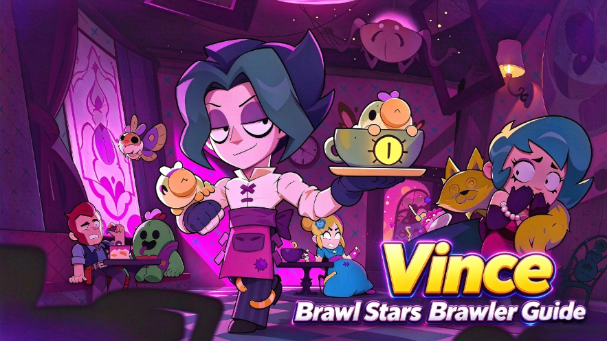 Brawl Star Vince Brawler Guide: Abilities, Best Builds, Hypercharge & How to Play