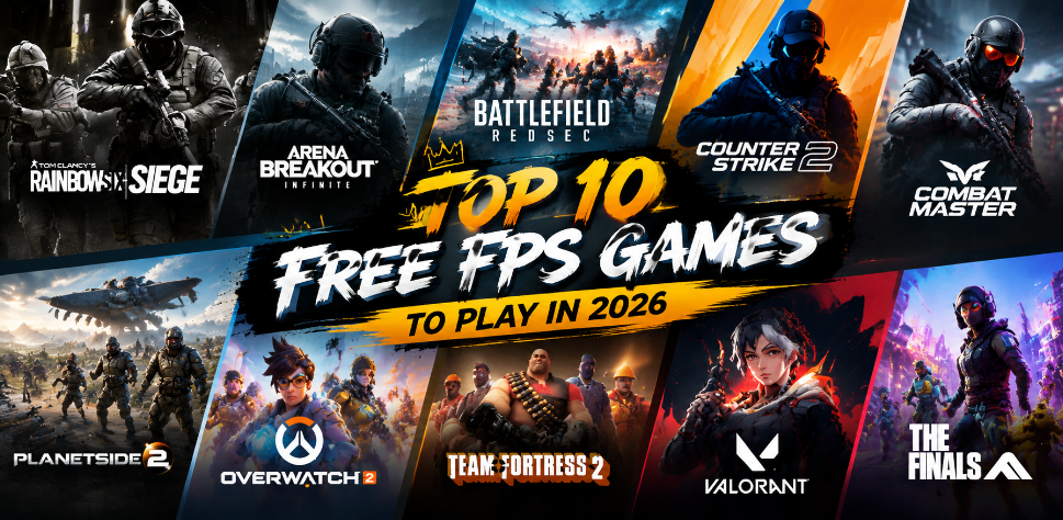 TOP 10 Free FPS Games to Play in 2026
