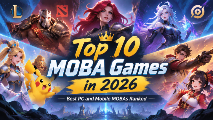 Top 10 MOBA Games in 2026: Best PC and Mobile MOBAs Ranked