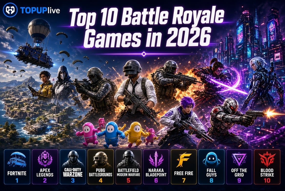 Top 10 Battle Royale Games in 2026: The Best BR Titles Ranked for PC, Console & Mobile