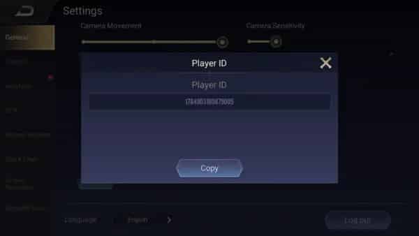 How to check Arena of Valor（Asia） ID