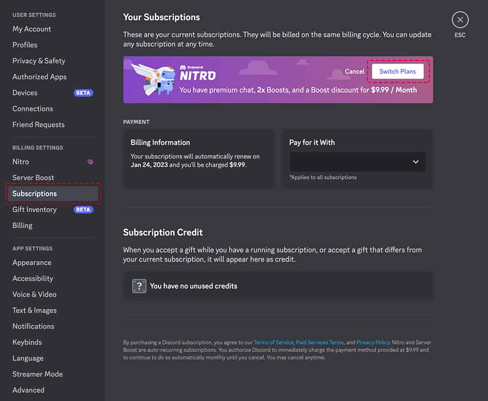 Как проверить идентификатор Подписка Discord Nitro