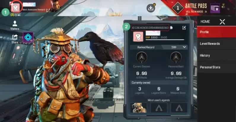 如何檢查Apex英雄ID