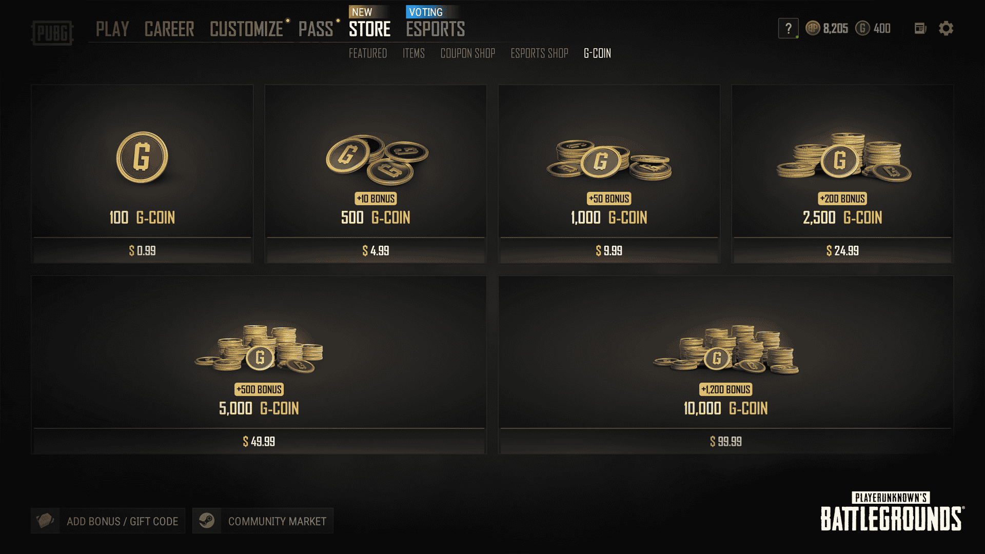 How to check PUBG G-COIN ID