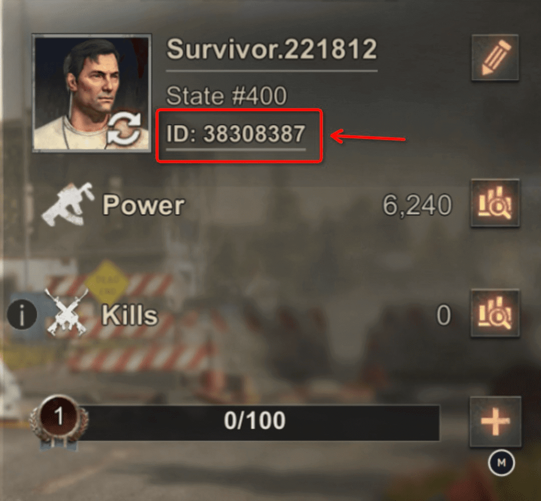 How to check Stav přežití ID