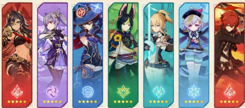 如何检查原神5.0版本-常驻五星角色自选推荐ID