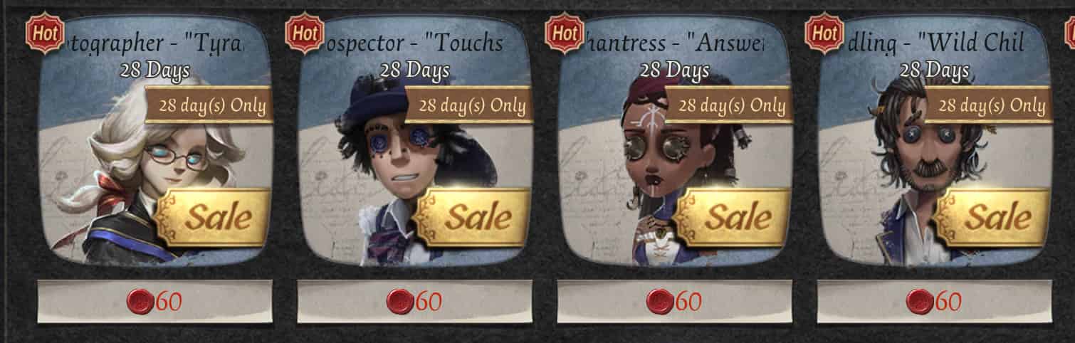 How to check Identity V - August 29th Update Event Overview ID