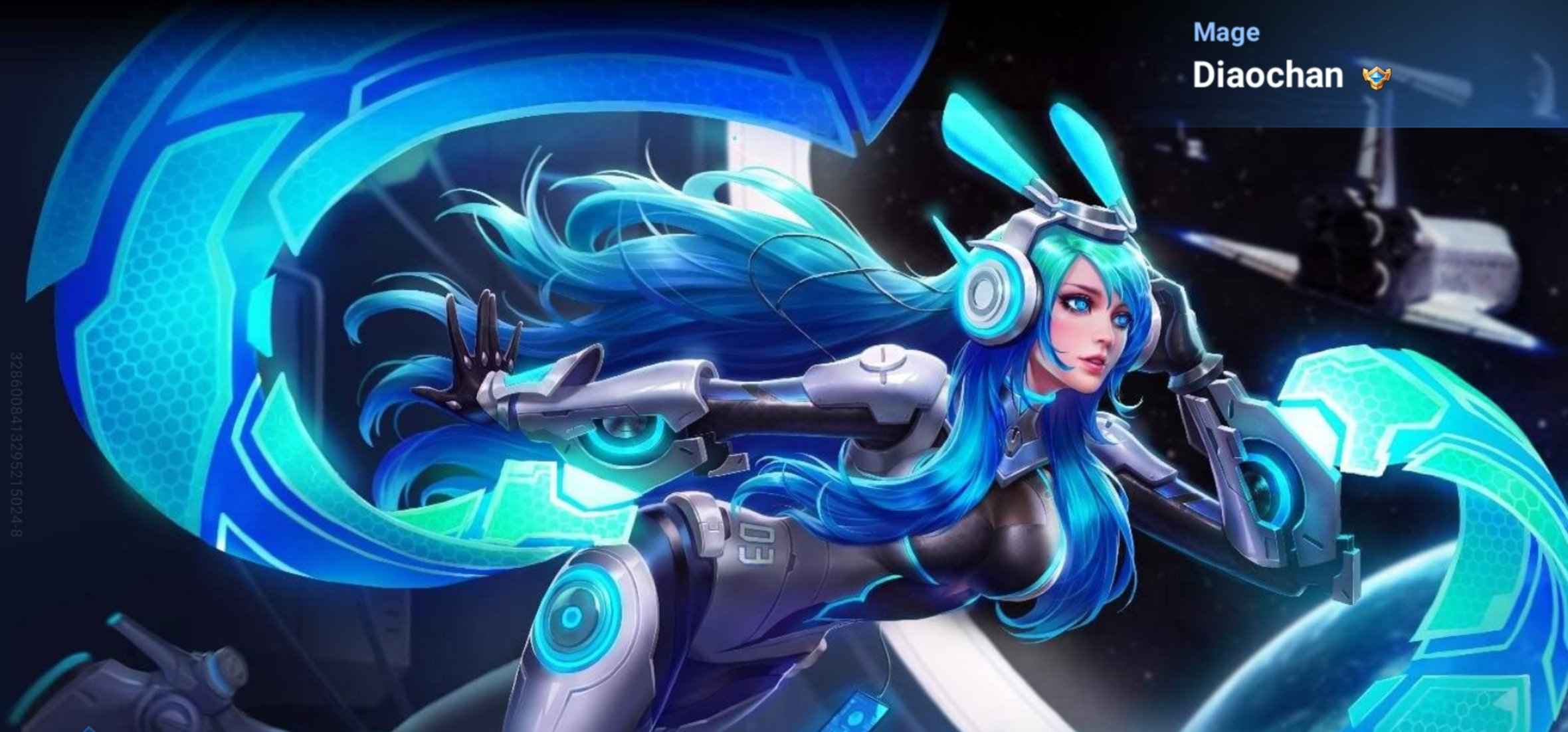 How to check Epic skin of Diaochan - Interstellar Diva! ID