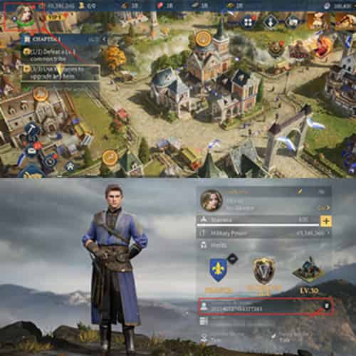 Age of Empires Mobile ID 확인 방법