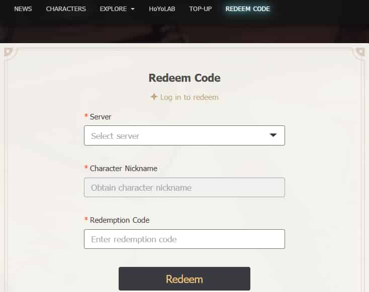 如何檢查Genshin Impact代碼2025年2月（未過期）ID