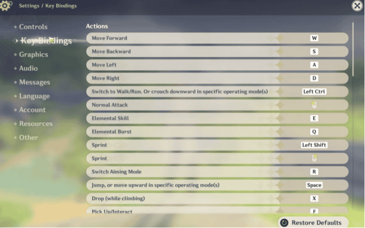 How to check Jak nastavit vlastní ovládací prvky v dopadu Genshin na PC: Průvodce krok za krokem ID
