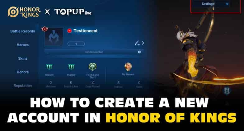 How to check How to Create a New Account in Honor of Kings (2025 Step-by-Step Guide) ID